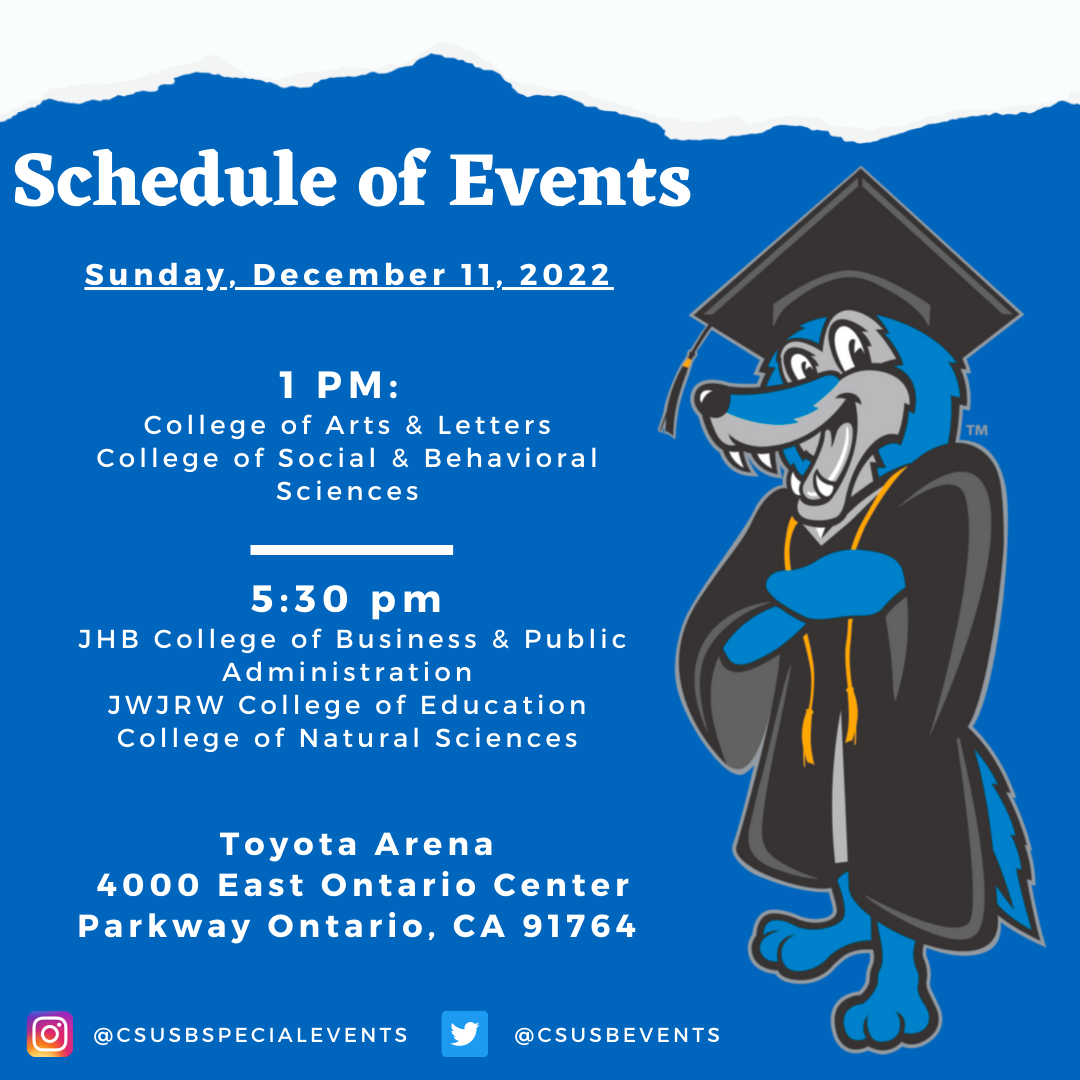 Commencement CSUSB